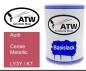 Preview: Audi, Cerise Metallic, LY3Y / K7: 500ml Lackdose, von ATW Autoteile West.